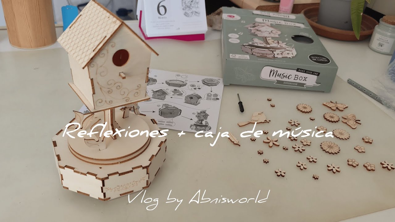 Vlog. Calma, una caja de m&uacute;sica y pensamientos: un d&iacute;a en casa.