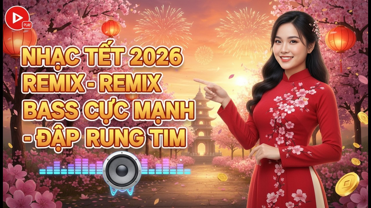 NHẠC TẾT 2026 REMIX - BASS CỰC MẠNH - ĐẬP RUNG TIM | LK Nhạc Xuân 2026 Remix Cực Mạnh