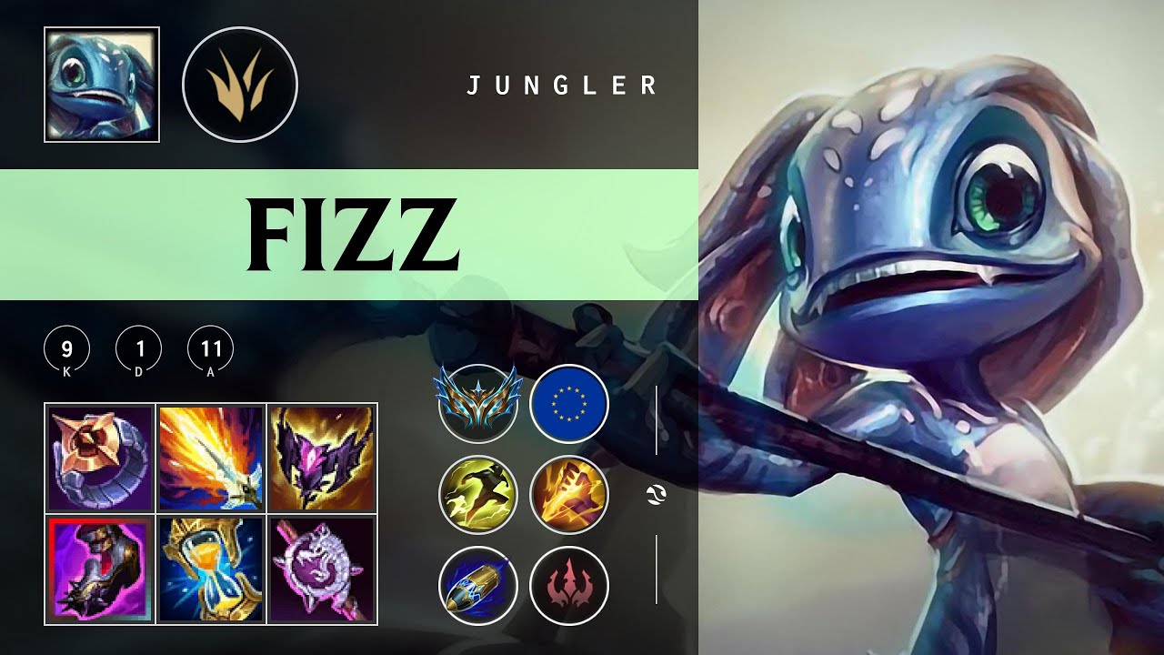 Fizz Jungle vs Nunu & Willump - EUW Challenger Patch 25.23
