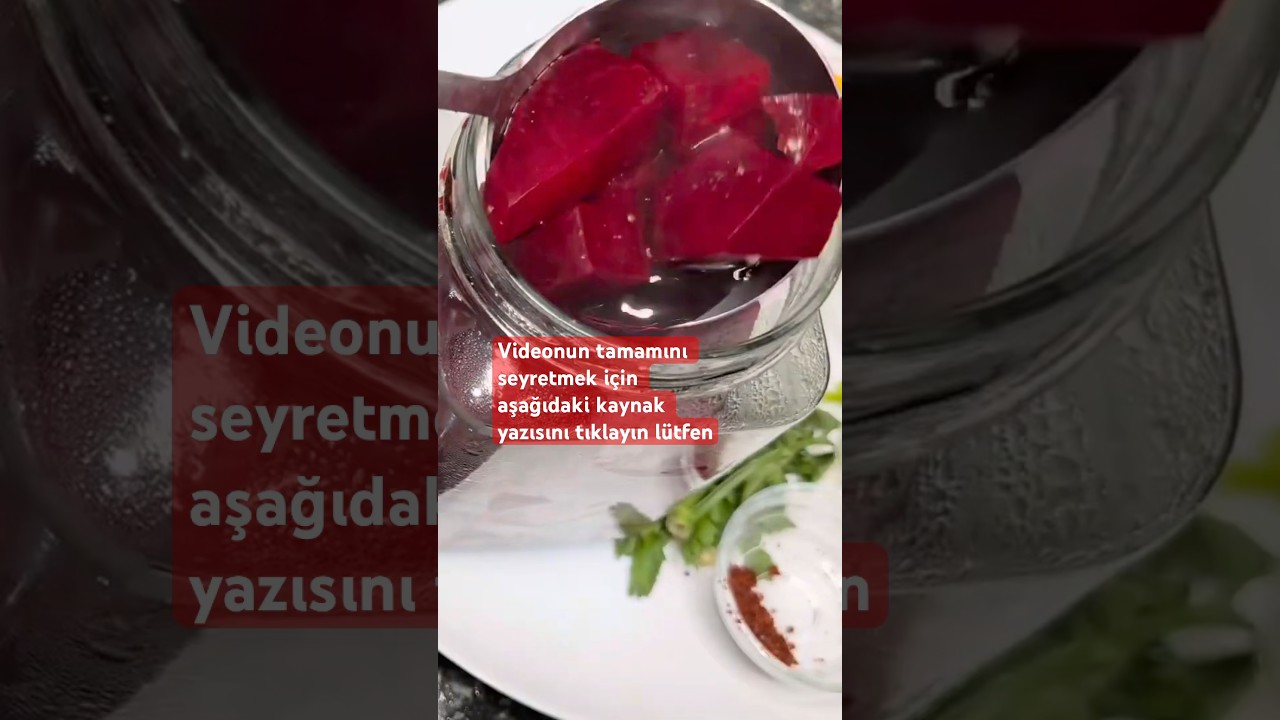 Pancar turşusu nasıl yapılır kırmızı pancar turşusu nasıl kurulur #recipe #keşfet #tarif #yemek