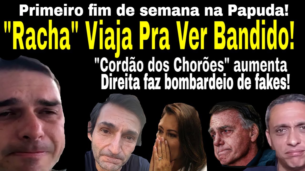 SÓ CHORO! BOLSONARISTAS DESORIENTADOS APÓS PAPUDA! FLÁVIO 