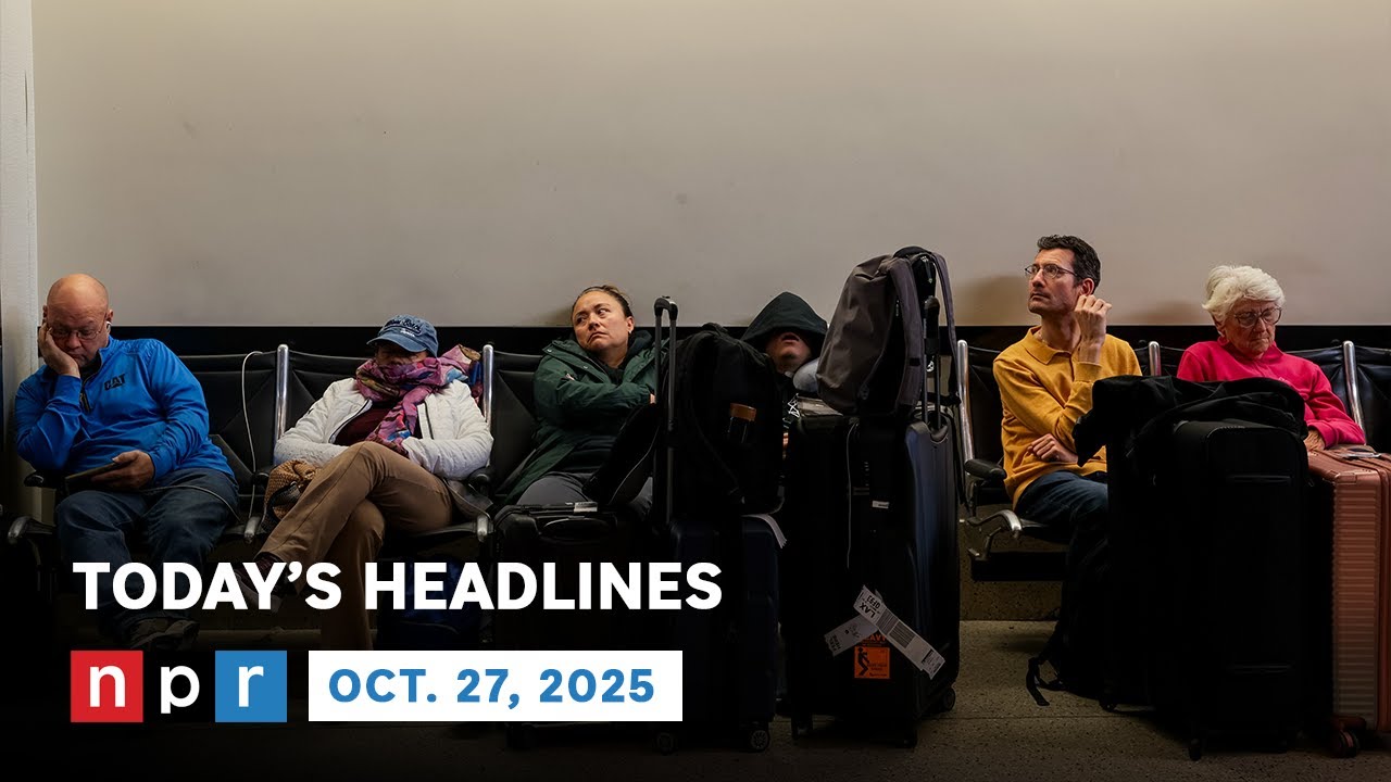 Flight Disruptions Continue As Shutdown Drags On | NPR News Now