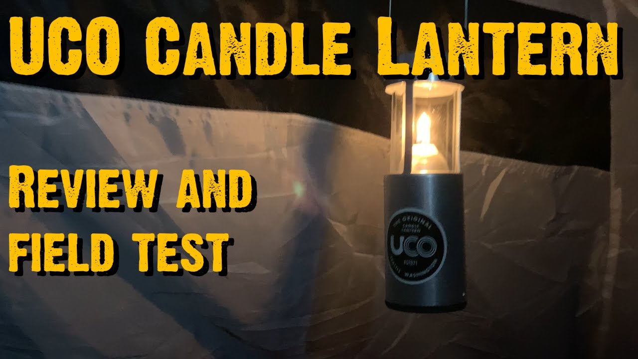 UCO Candle Lantern - review and fieldtest - In The Wild With Chris