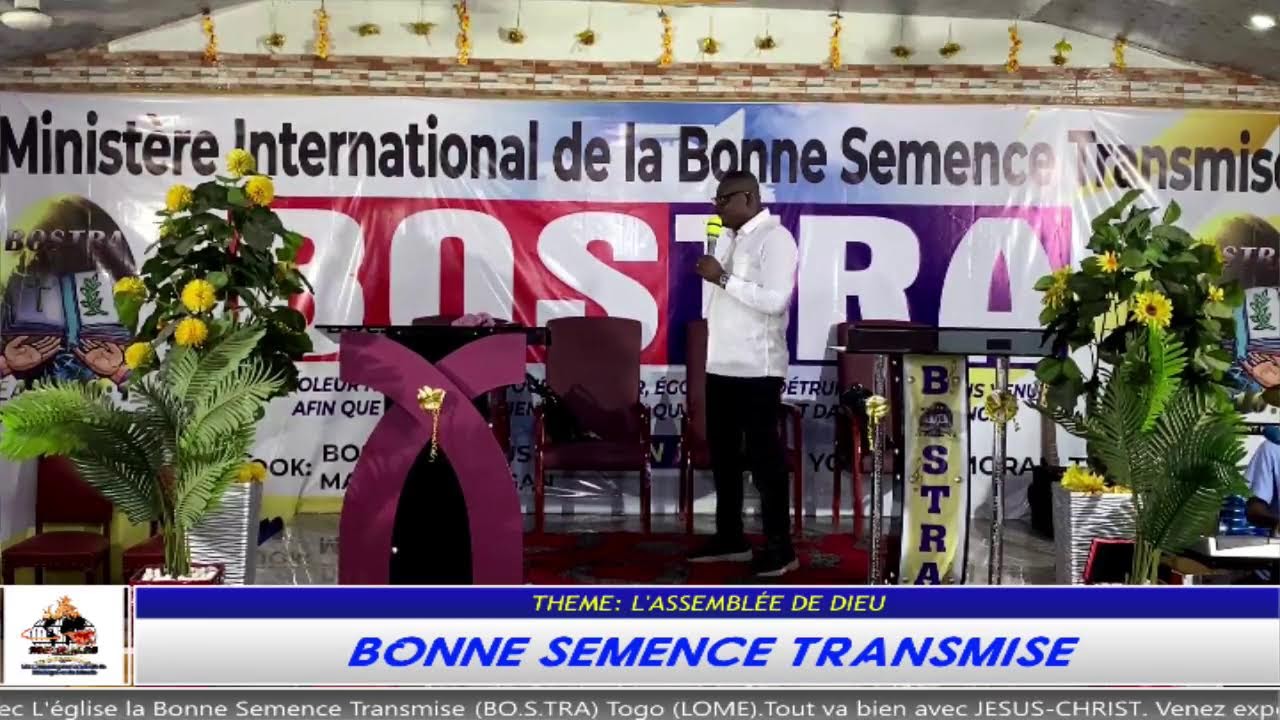 THEME: L'ASSEMBLÉE DE DIEU