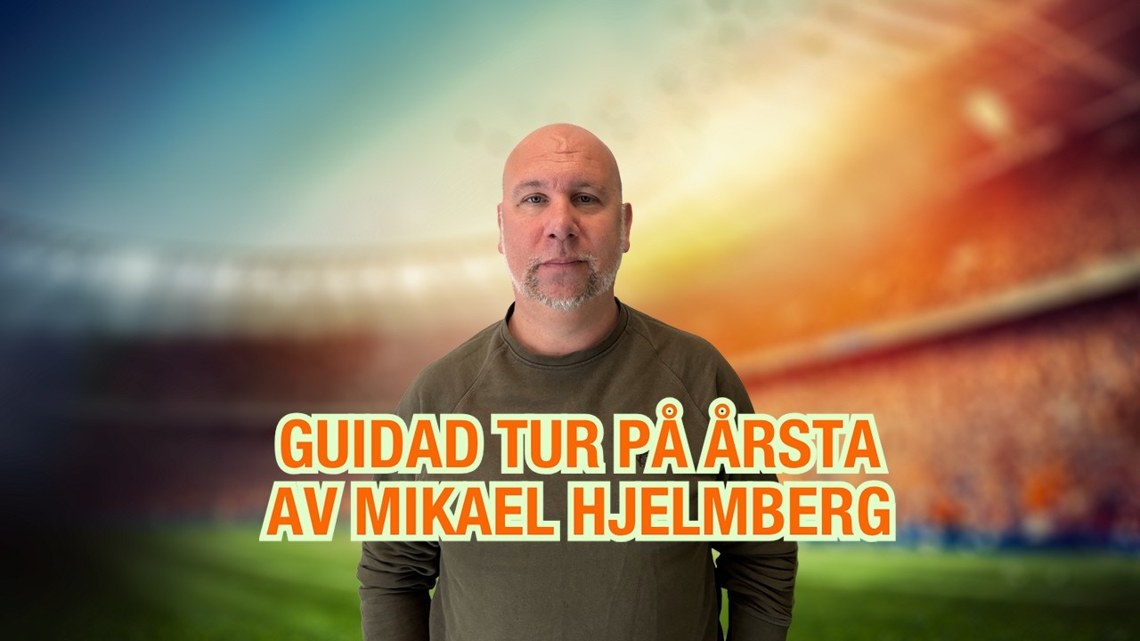Guidad tur p&aring; Hammarbys tr&auml;ningsansl&auml;ggning &Aring;rsta av Mikael Hjelmberg