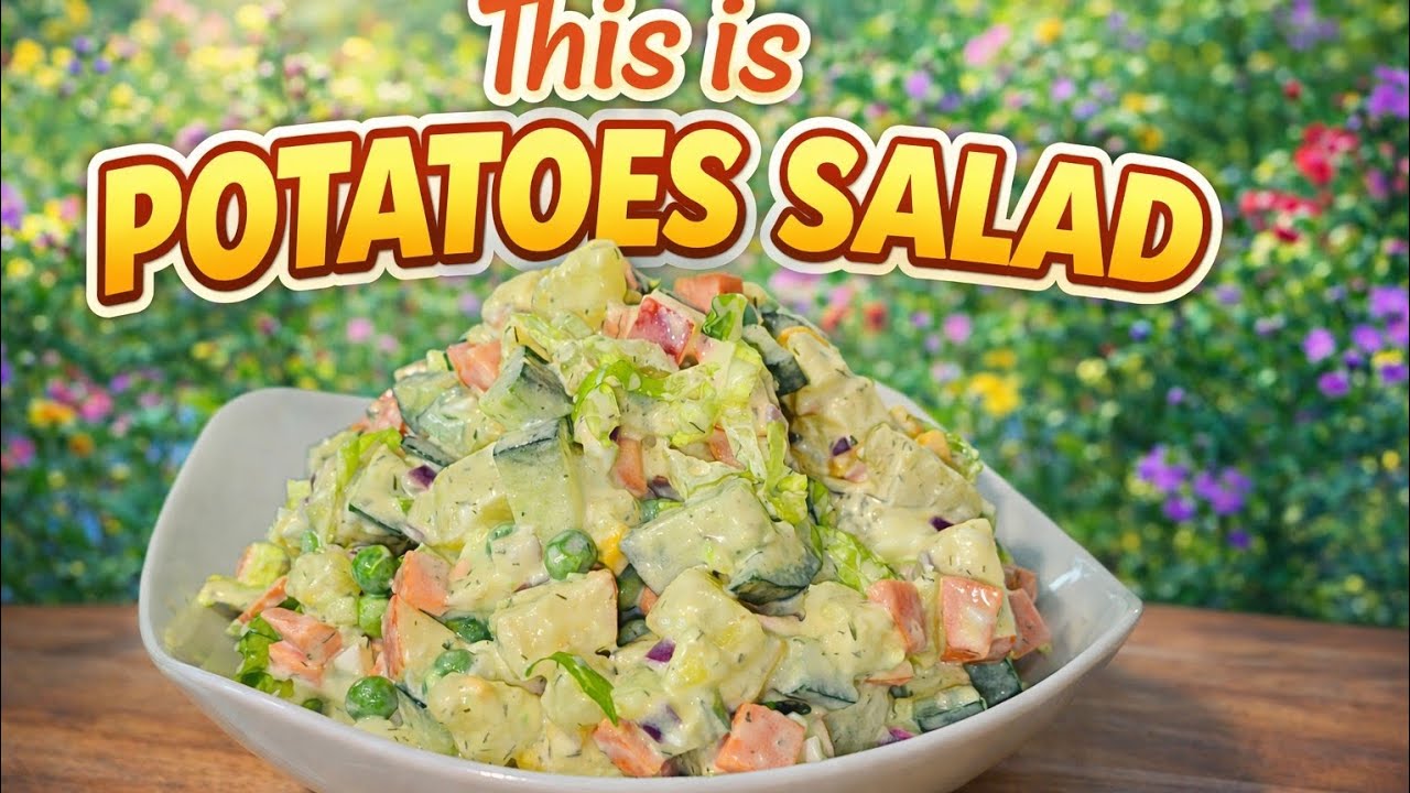 How to Make the Perfect Potatoes Salad | Creamy & Easy Recipe