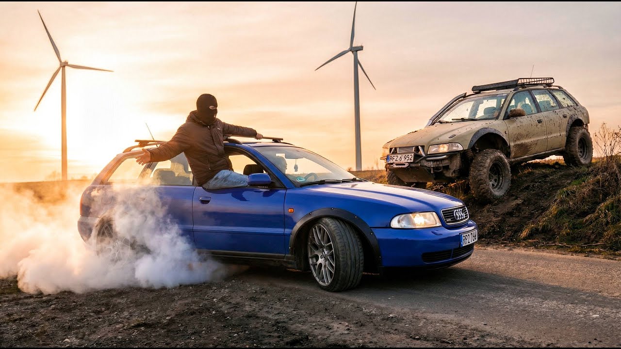 Co fani BMW robią w garażu AUDI? Wjazd do @Jucheenn