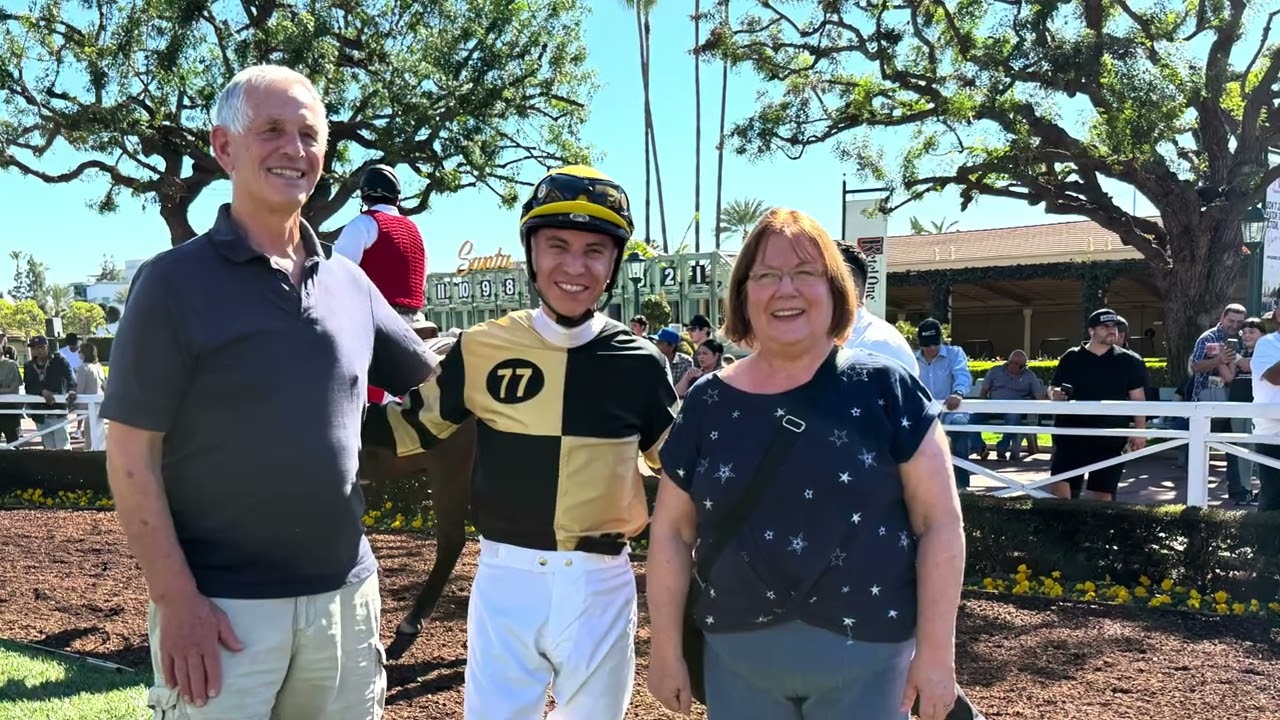 A Santa Anita Horse Racing Family 