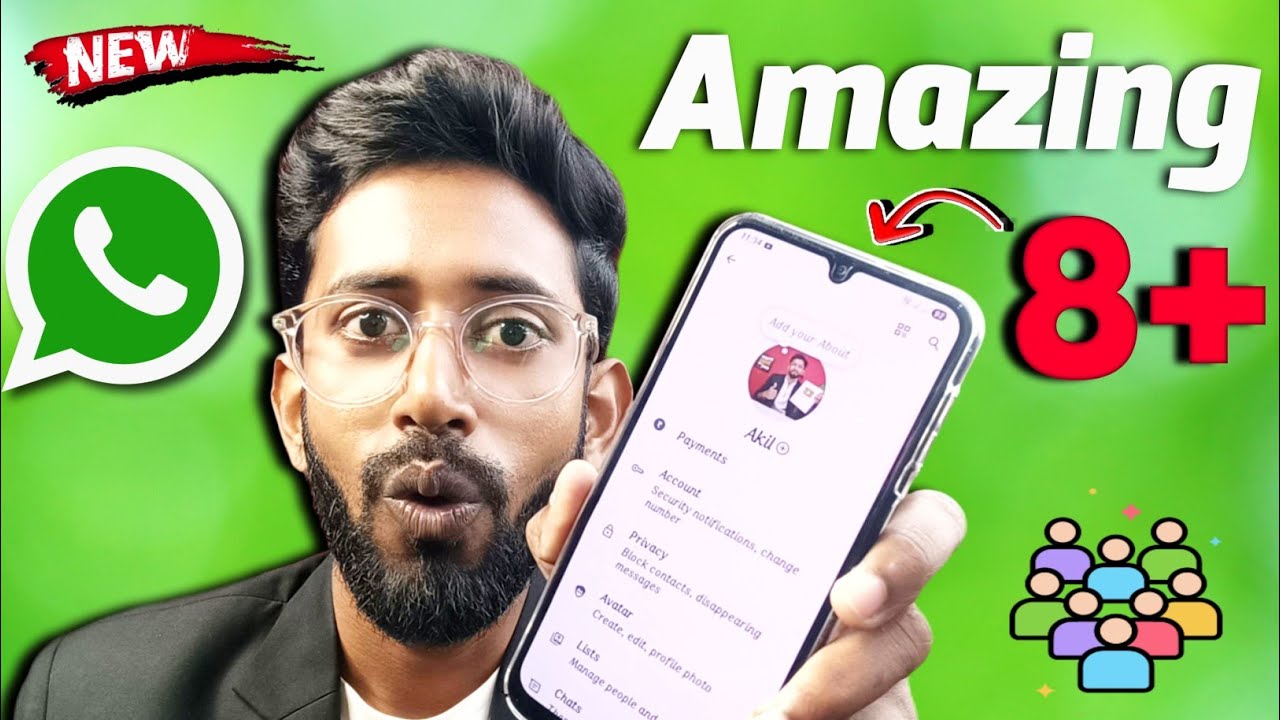 WhatsApp Amazing Update 🔥 WhatsApp Calling Ui Change, WhatsApp Status Question Option