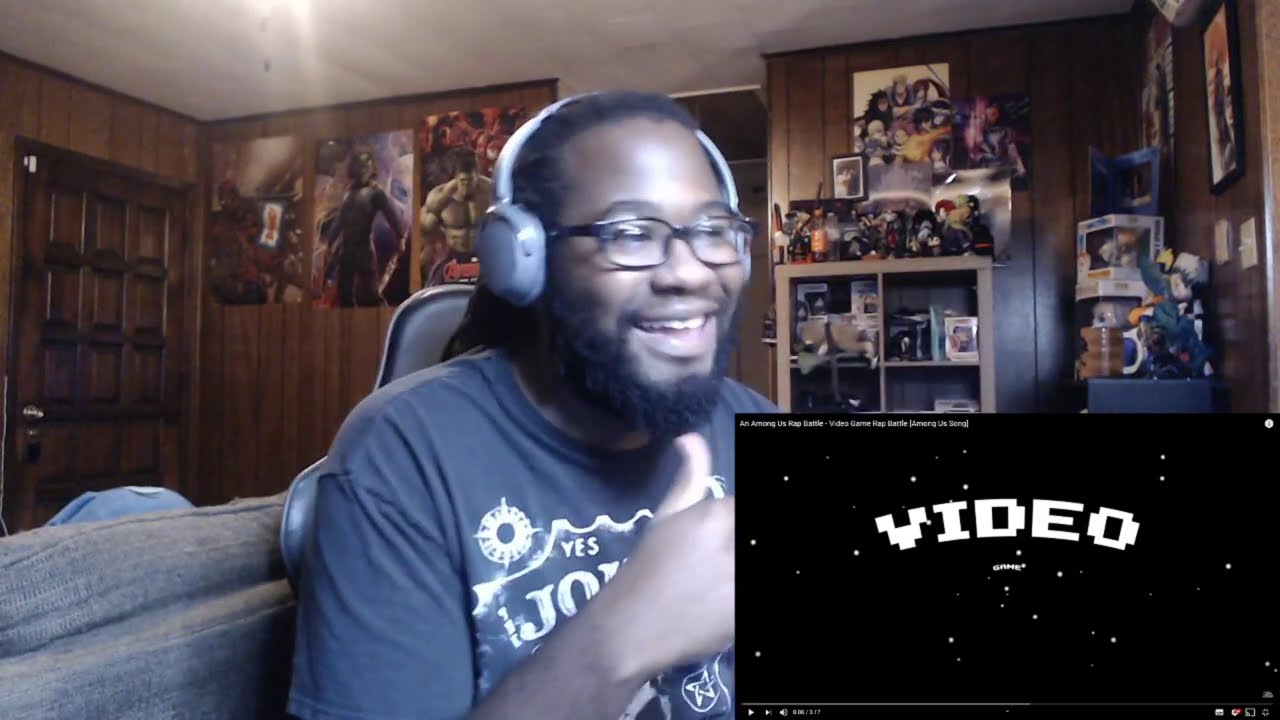 An Among Us Rap Battle - Video Game Rap Battle [Reaction]