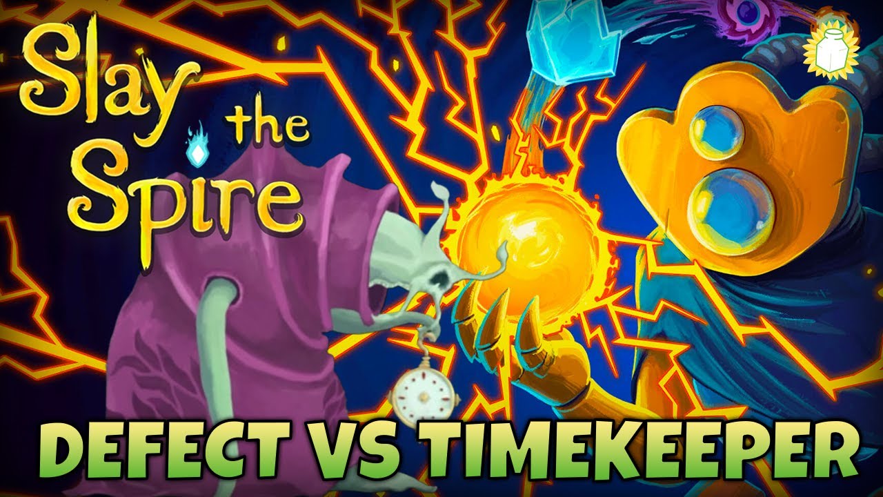 FACING OFF WITH THE TIMEKEEPER! | The Defect | Slay the Spire