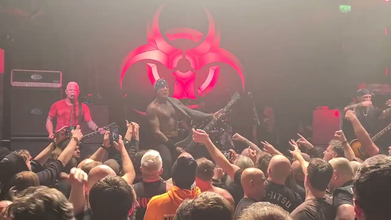 BIOHAZARD - Black and white and Red all over - Live Dublin - The Academy 23/02/2025