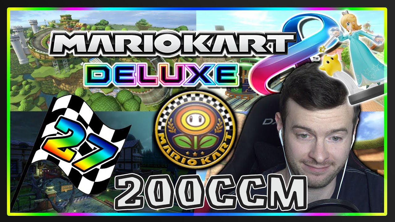 MARIO KART 8 DELUXE Part 27: Blumen-Cup 200ccm Deluxe mit Facecam
