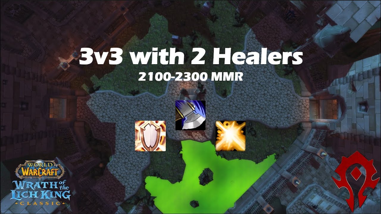 3v3 with 2 Healers | Wotlk Classic Arena