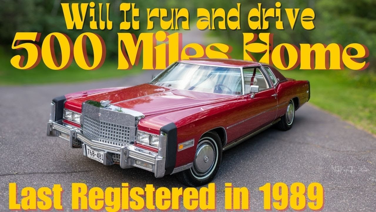 Will This Barn Find Cadillac Drive 500 Miles!!!