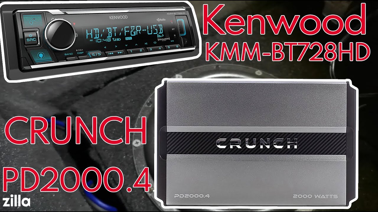 Instalación Kenwood KMM-BT728HD