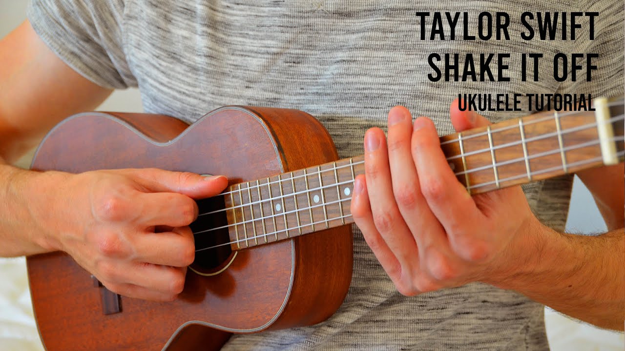 Taylor Swift - Shake It Off EASY Ukulele Tutorial With Chords / Lyrics