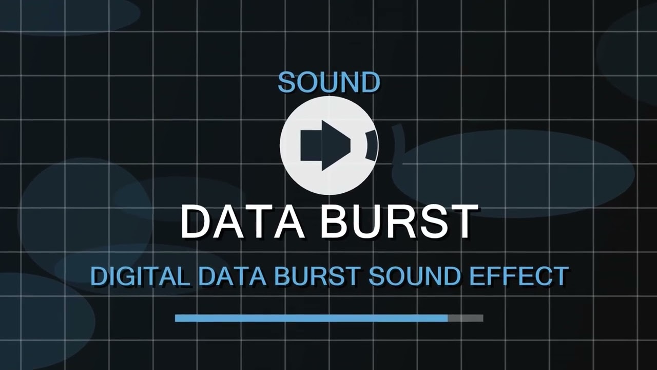 Digital Data Burst Sound Effect