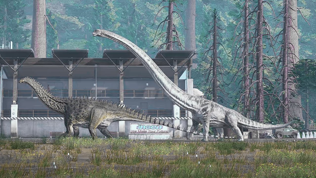 Apatosaurus Xinjiangtitan and Diplodocus - Jurassic World Evolution mods