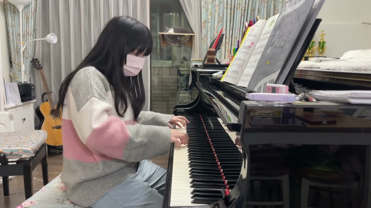 【小五．陳畇蓉】巴哈鋼琴初步：No.16