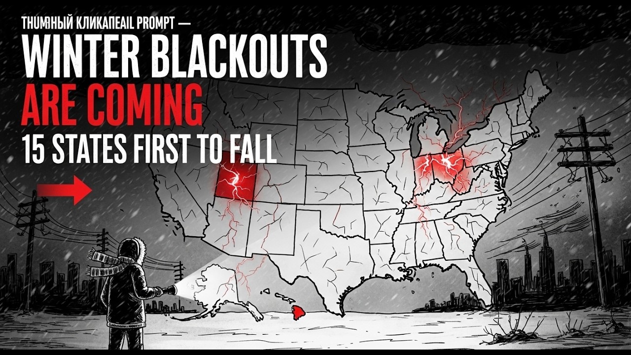 Winter Blackouts Are Coming — These 15 States Are First to Fall (Are You Ready?)