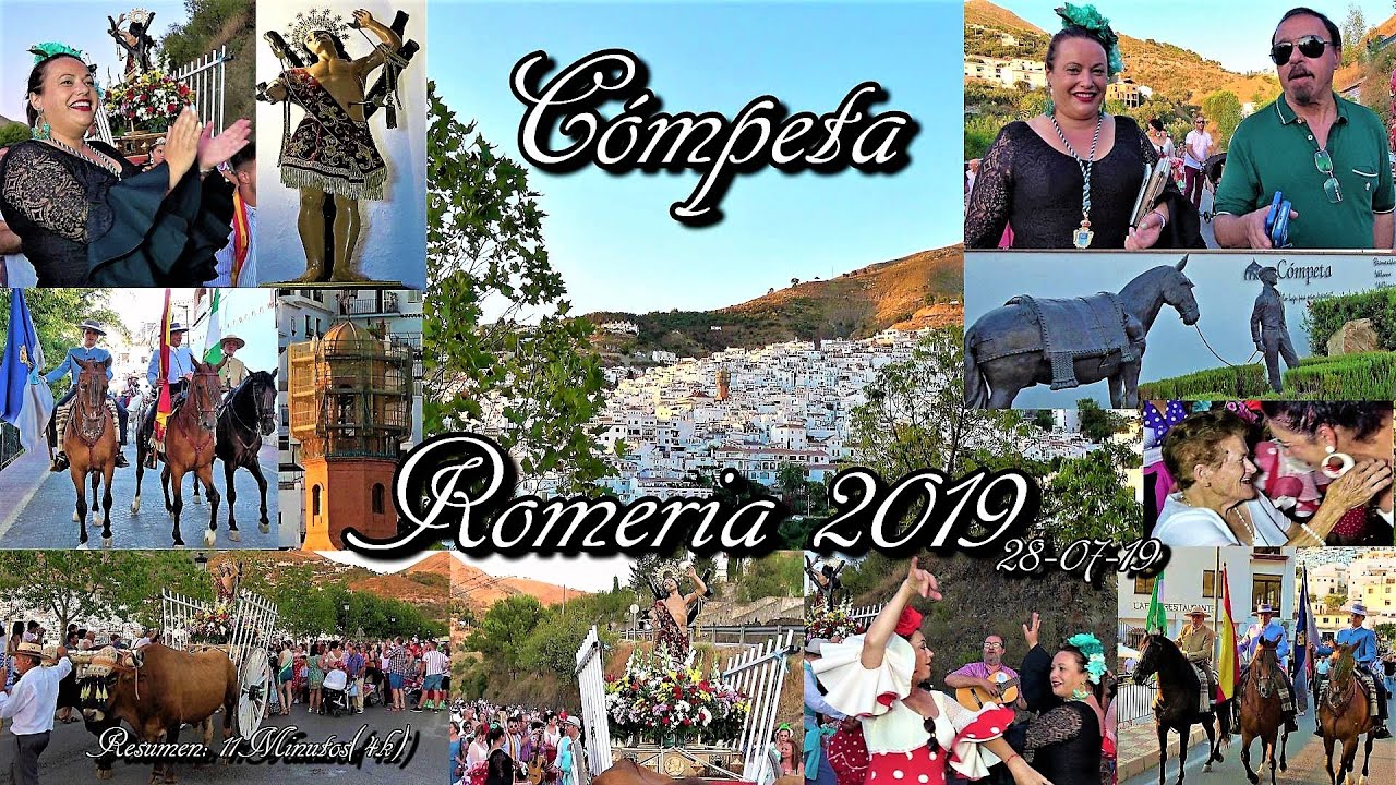 Cómpeta-ROMERIA 2019(28/07/19)(4k)