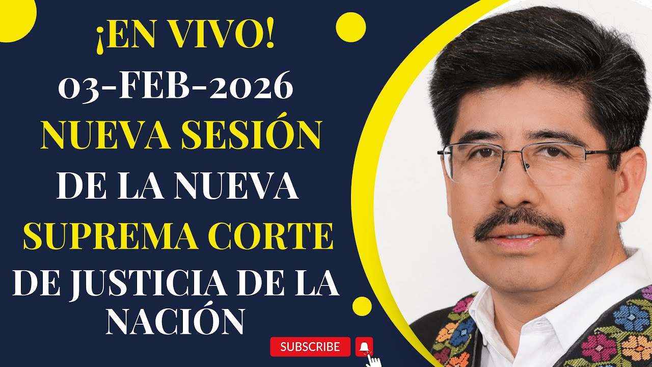 ✅⚖️EN VIVO✅⚖️NUEVA SESIÓN DE LA SUPREMA CORTE DE JUSTICIA DE LA NACIÓN✅⚖️033 DE FEBRERO DE  2026✅