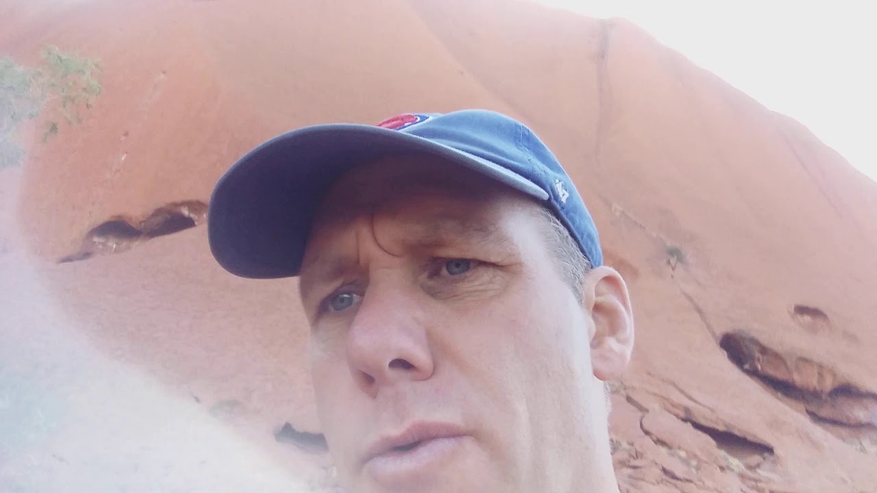 Early morning trek around Uluru