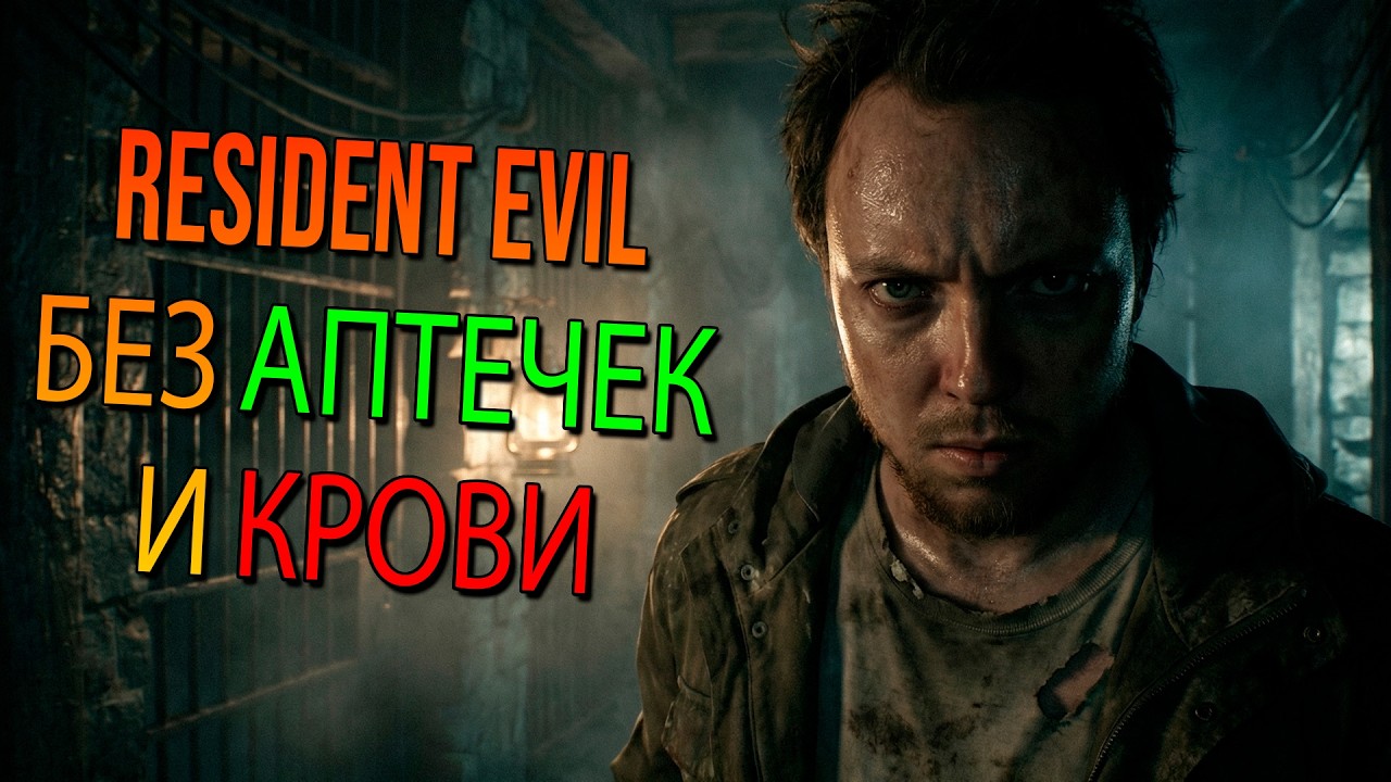 Пройти БЕЗ аптечек и забора крови ВСЮ игру! Будет потно! - Resident Evil Requiem