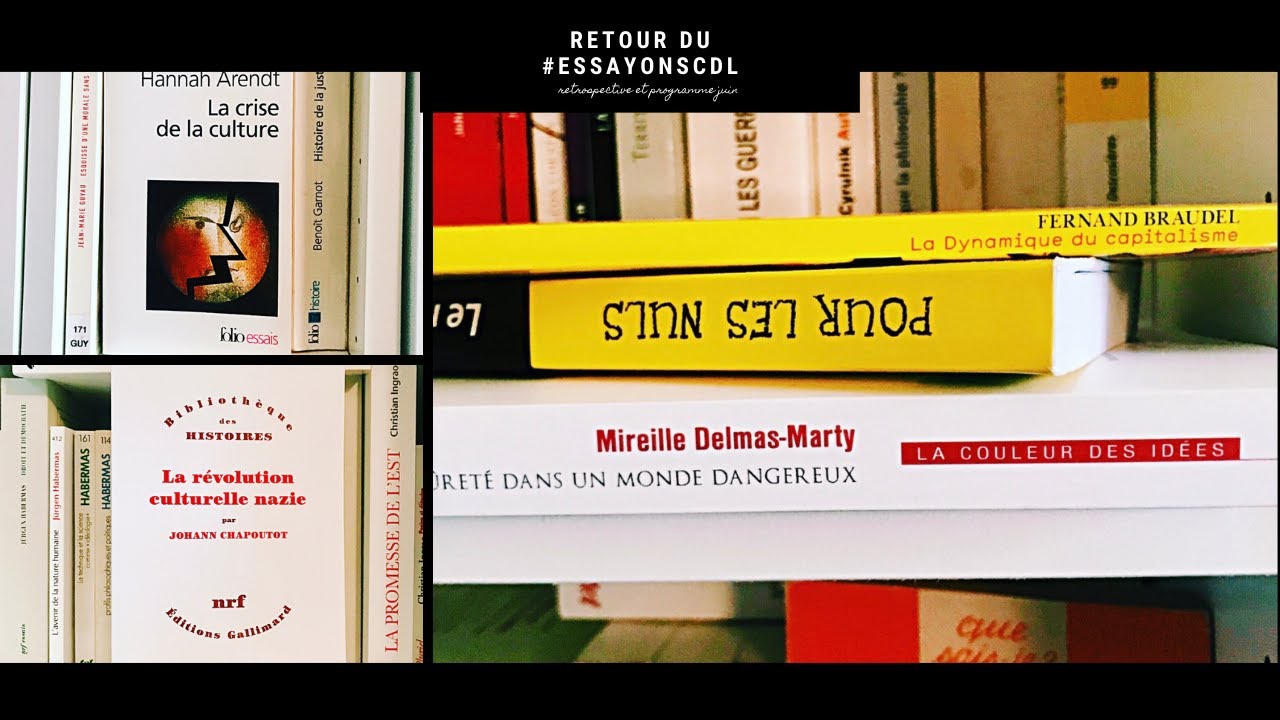 Le club de lecture est de retour : r&eacute;trospective et programme pour juin (Club de lecture #4)