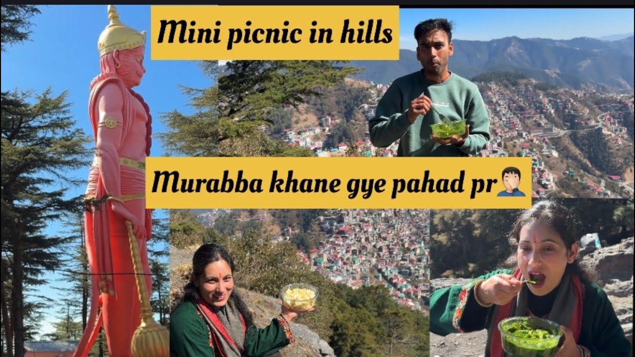 Bahut beautiful view dekhne gye aaj🥰/Mini picnic🧺& murabba🍊with beautiful view😋/@TheMoonlight_Vlogs 