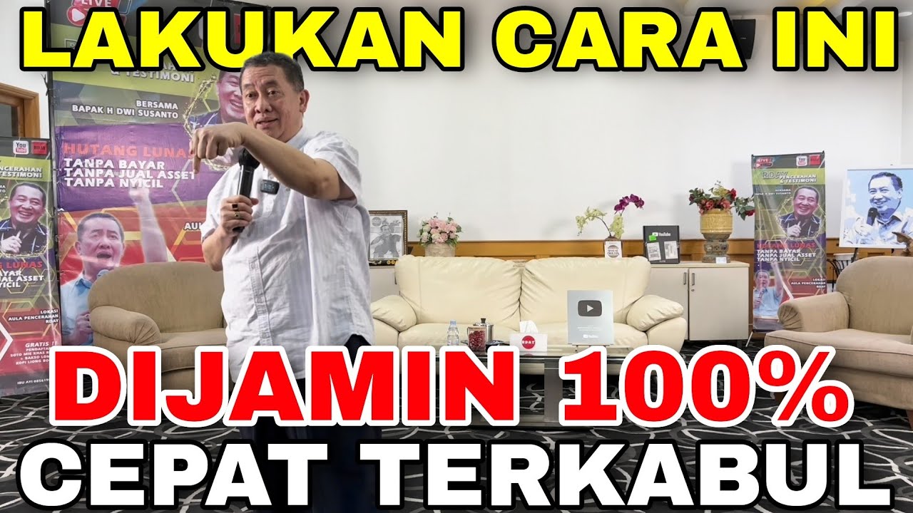 CARA AGAR HAJAD CEPAT TERKABUL, TERNYATA SELAMA INI KITA MASIH SUKA MELANGGAR || RDAY H. DWI SUSANTO