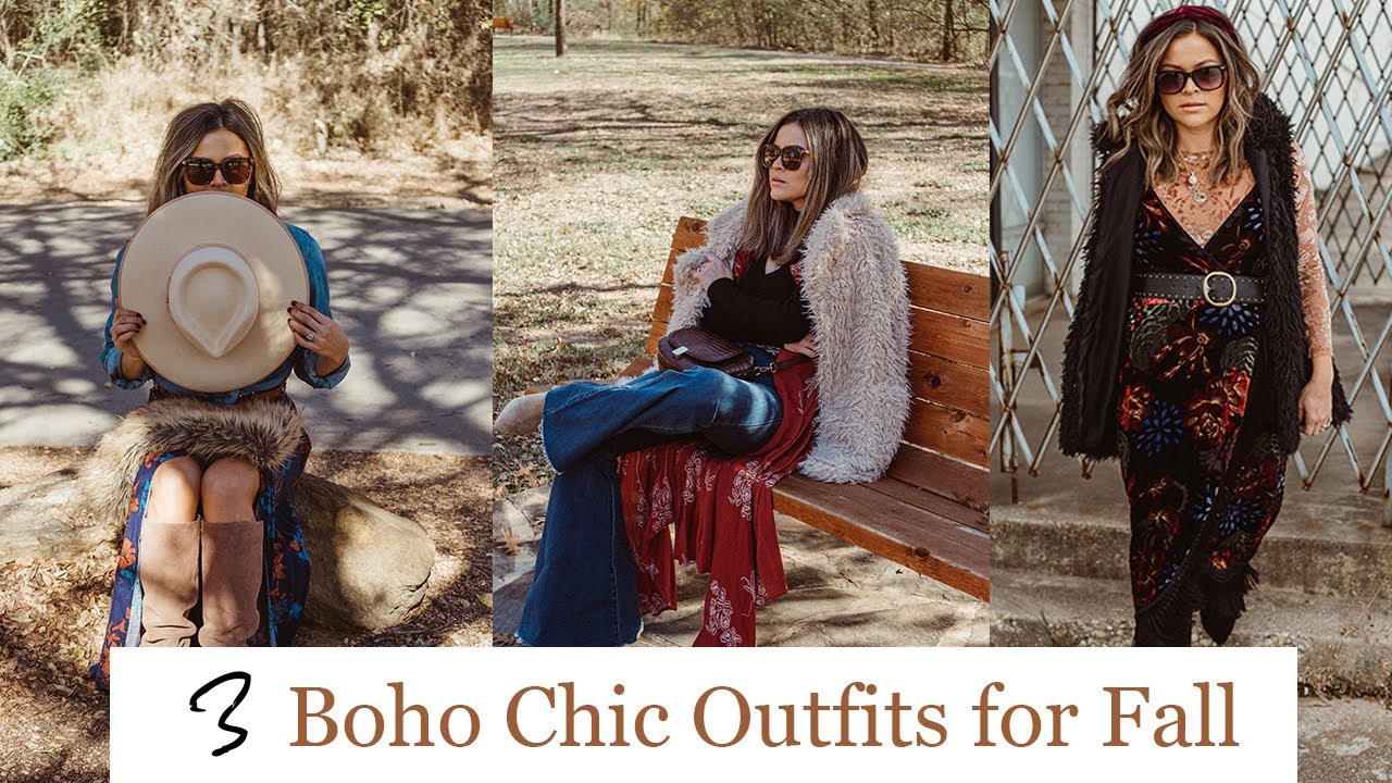 Boho Chic Outfits for Fall + Lookbook