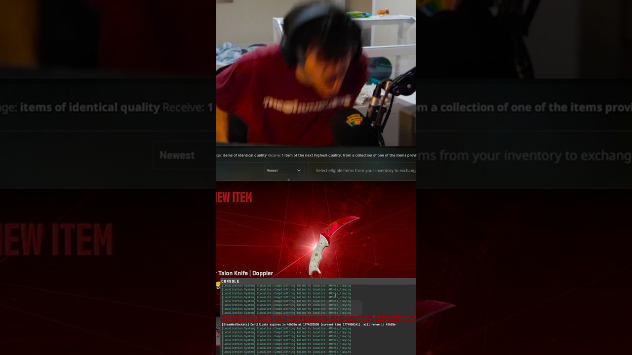 they got ALL CS2 GEM KNIVES in one stream