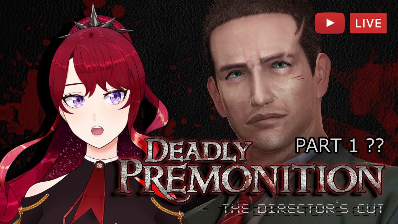 【Deadly Premonition : The Director's Cut】Can we survive the PC port ? #vtuber #vtuberen