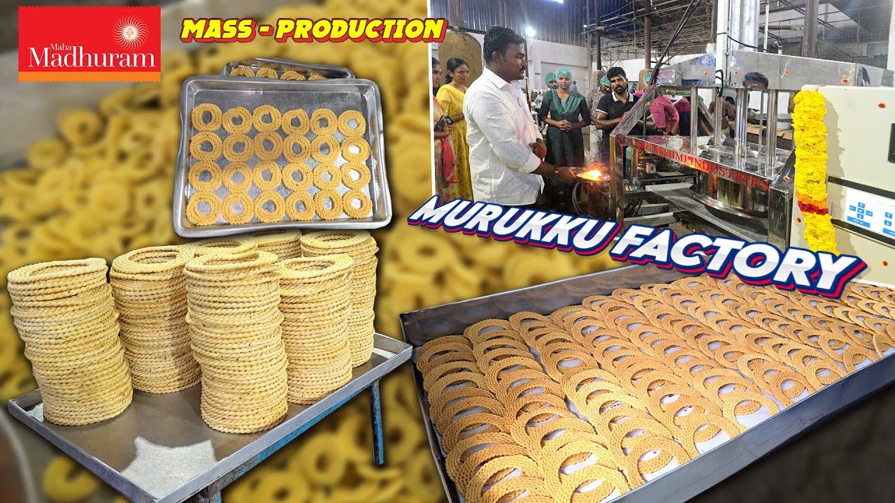 Maduram Snacks | Murukku Factory | For Sales Inquiry: 96721 15123 | Whats App: 93452 32209