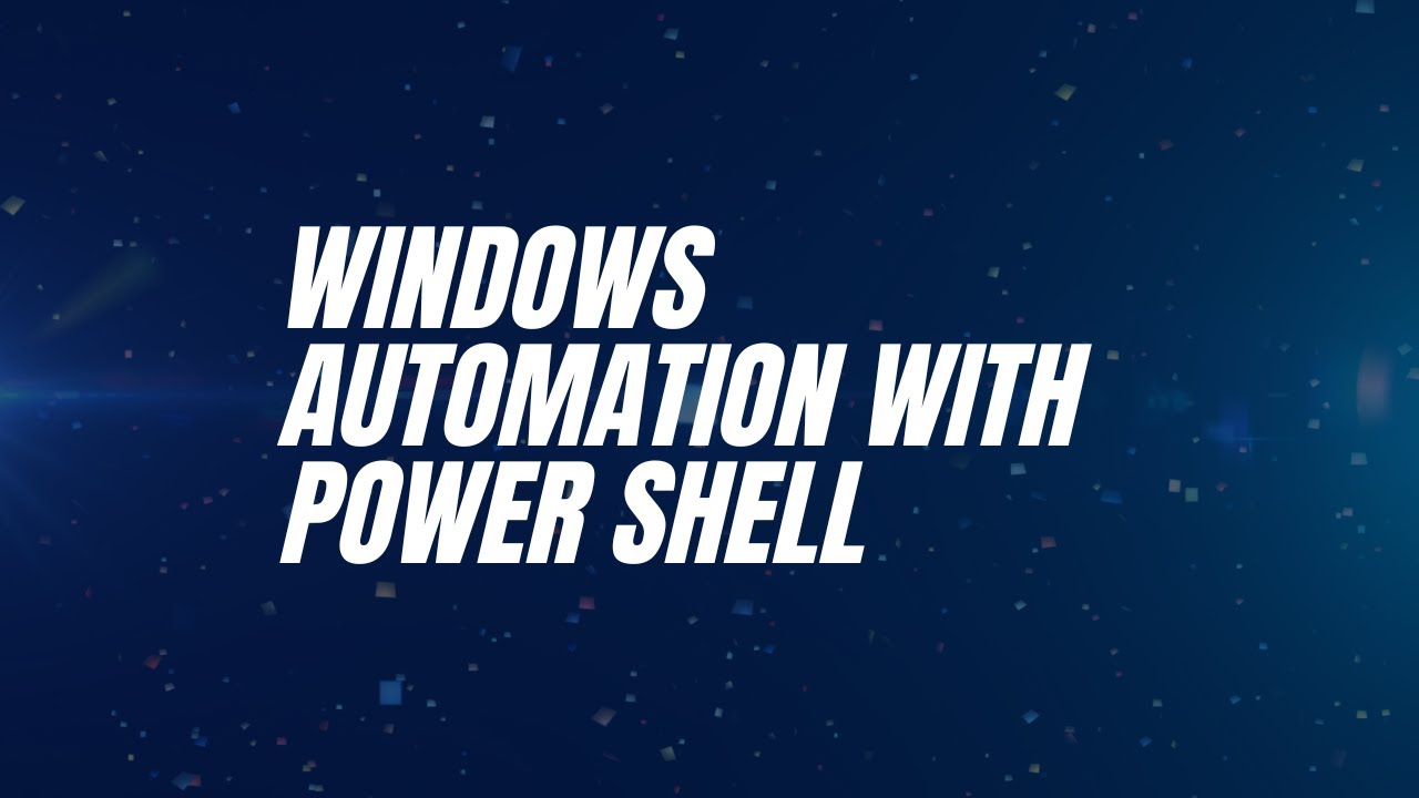Master Windows Automation with PowerShell & Task Scheduler