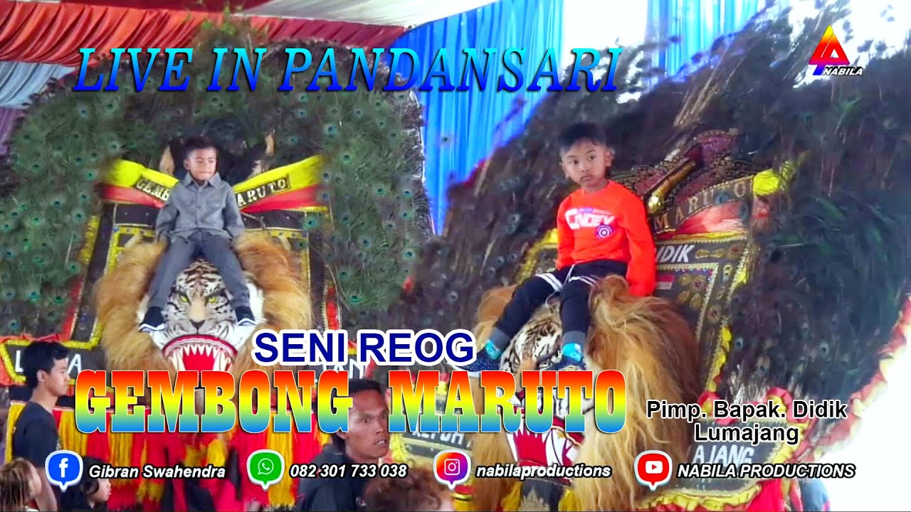REOG GEMBONG MARUTO PIMP. DIDIK LIVE PANDANSARI PROBOLINGGO