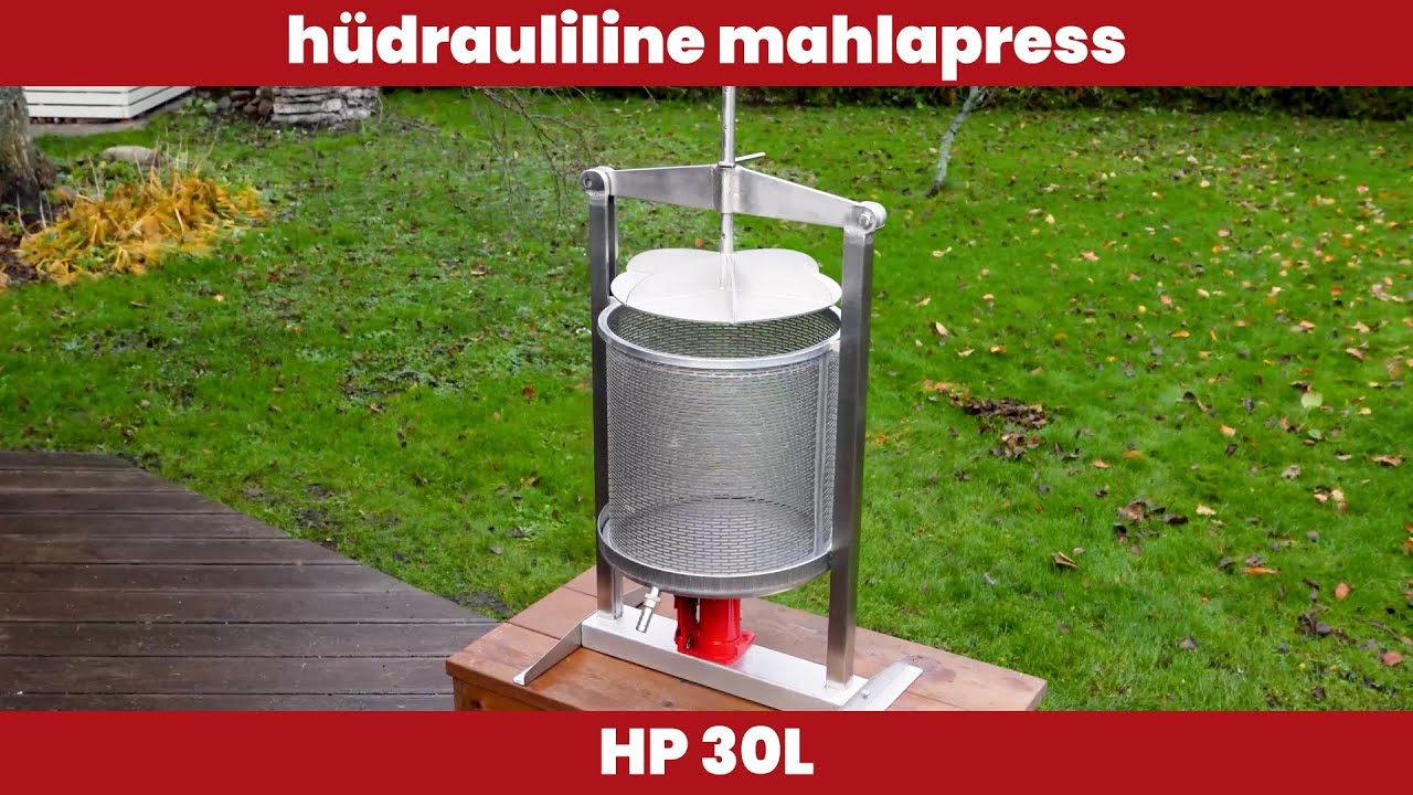 hüdrauliline mahlapress HP30L
