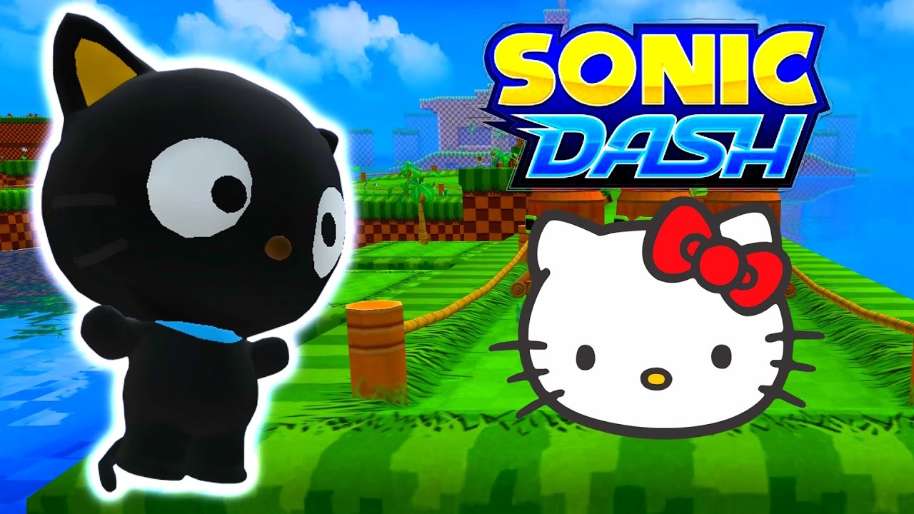 Sonic Dash - HELLO KITTY - unlocking Chococat