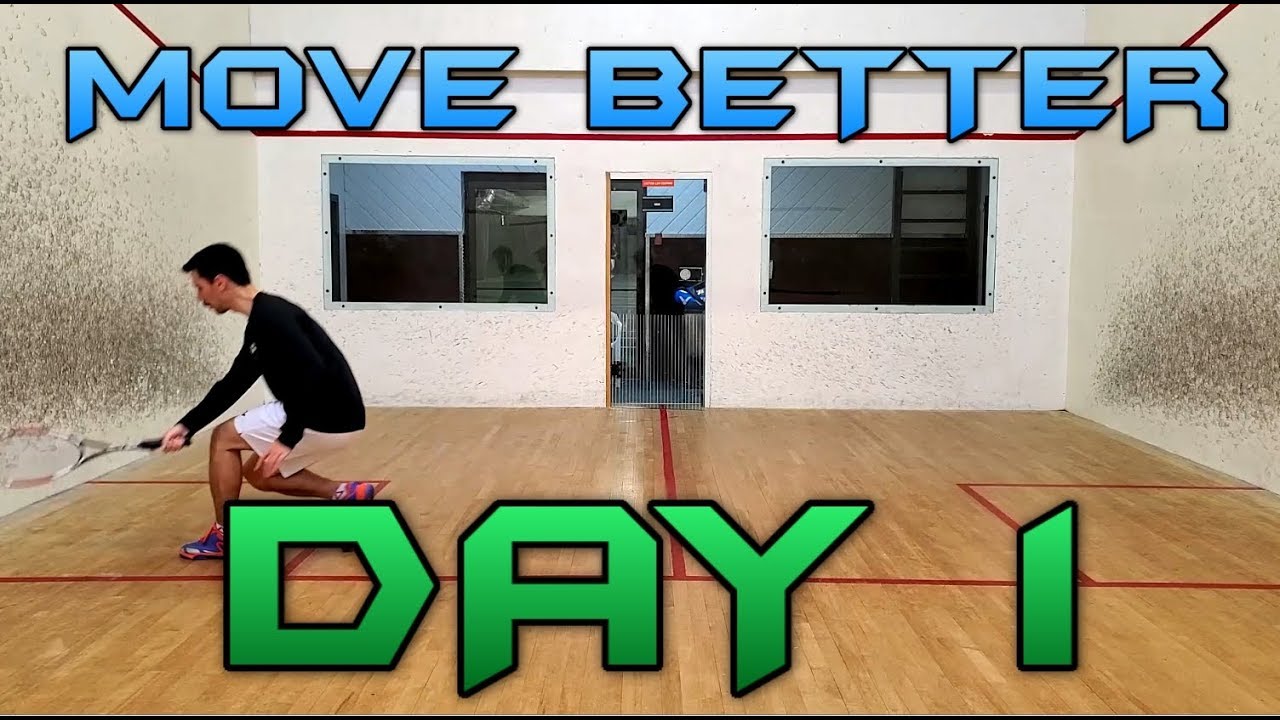 Squash - 6 Weeks to Better Movement - Day 1 - Side to Side Movement