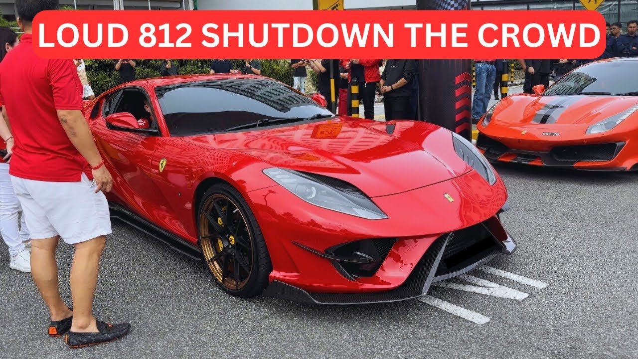 LOUD 812 SF SHUTDOWN The CROWD┃NOVITEC EXHAUST🔥┃SVR BODY KIT┃May 2024