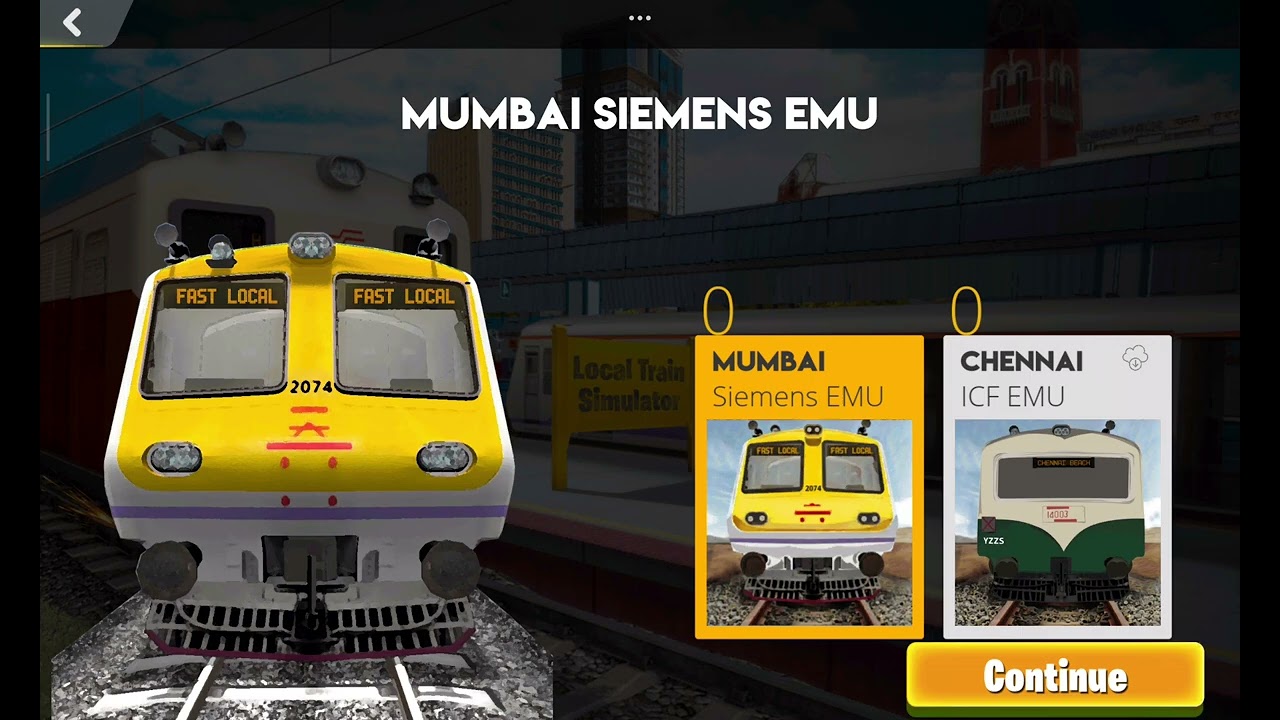 Indian local train simulator 