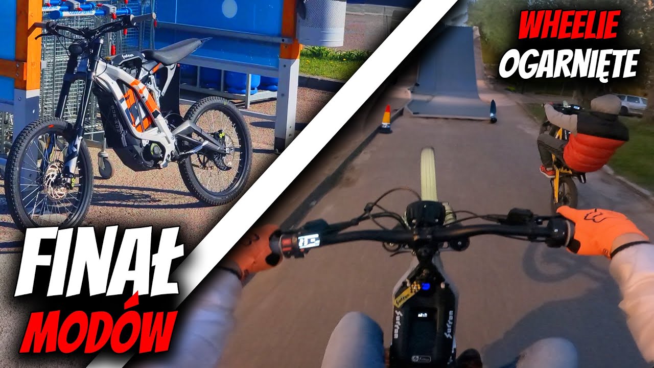JAK TERAZ WYGLĄDA SURRON ? WHEELIE OPANOWANE ! MEGA DUŻO LOSOWYCH SYTUACJI ! 😁