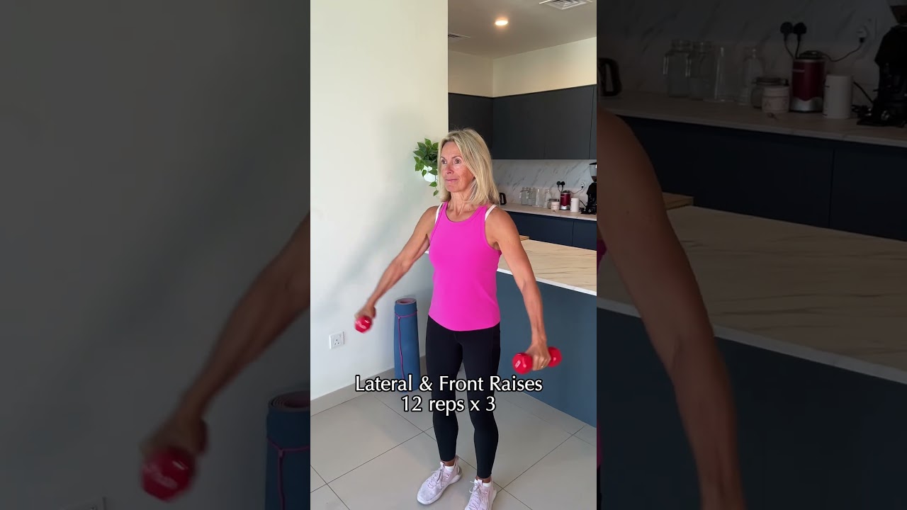 Arm Workout For Beginners For Over 40s, 50s