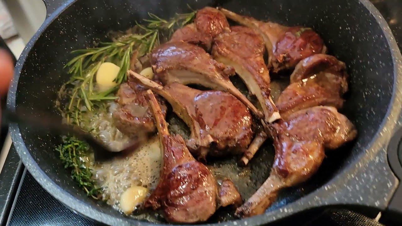 БАРАНИНА НА СКОВОРОДЕ/ОЧЕНЬ ВКУСНЫЙ РЕЦЕПТ ОТ ДАВИДА