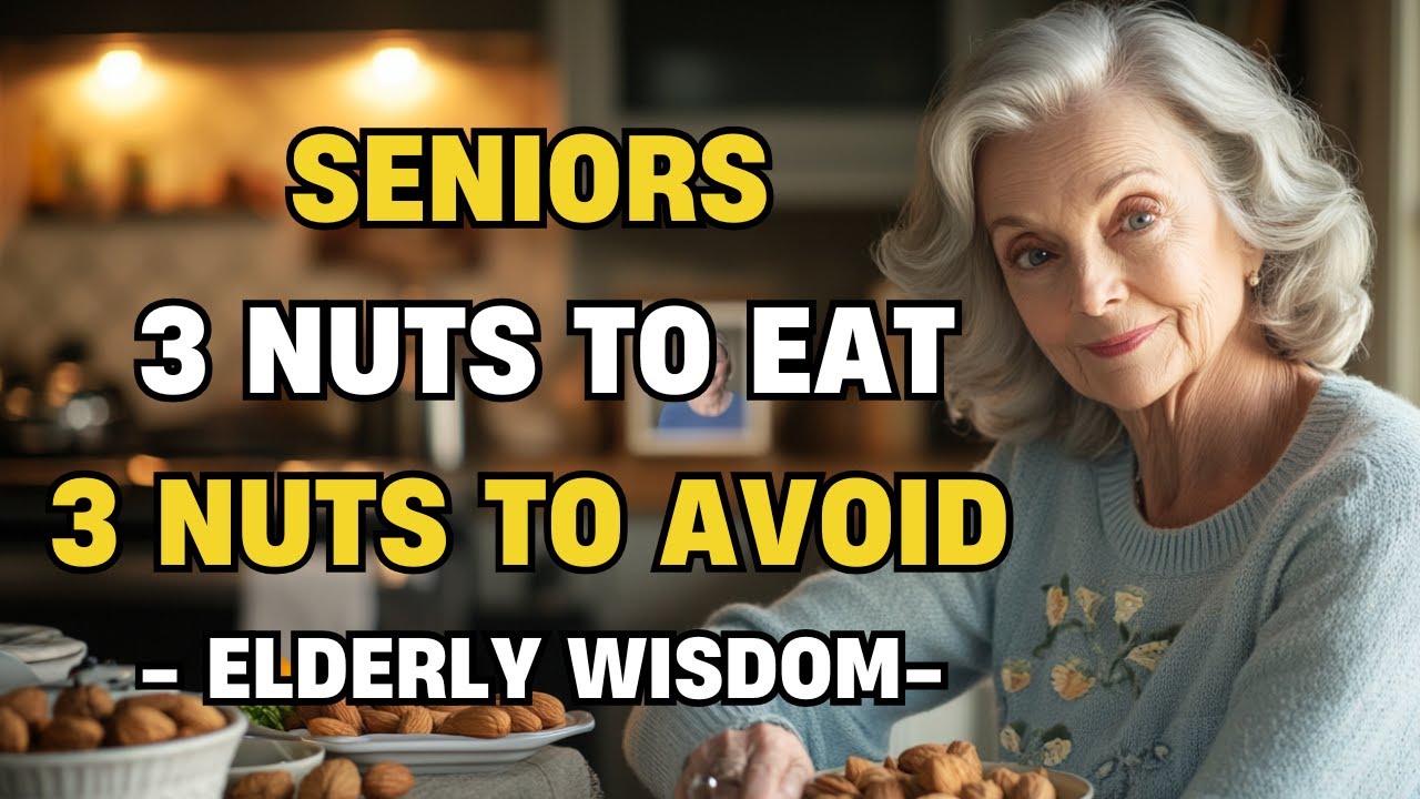 Seniors Beware: 3 Nuts to Eat for Health and 3 Nuts to Avoid for Your Well-being | Elderly Wisdom