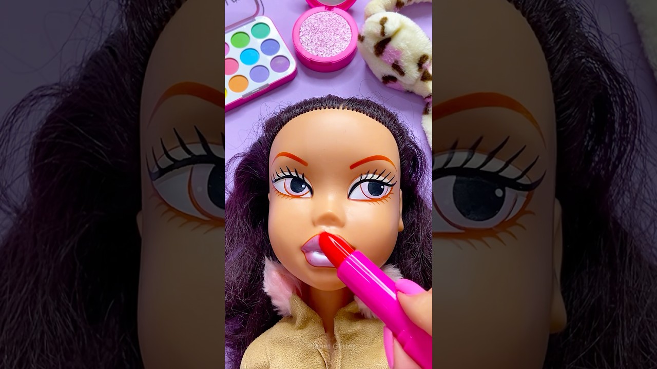 ASMR Satisfying with Unboxing & Review Mannequin Makeup Skincare Sounds Video Fast Glow up