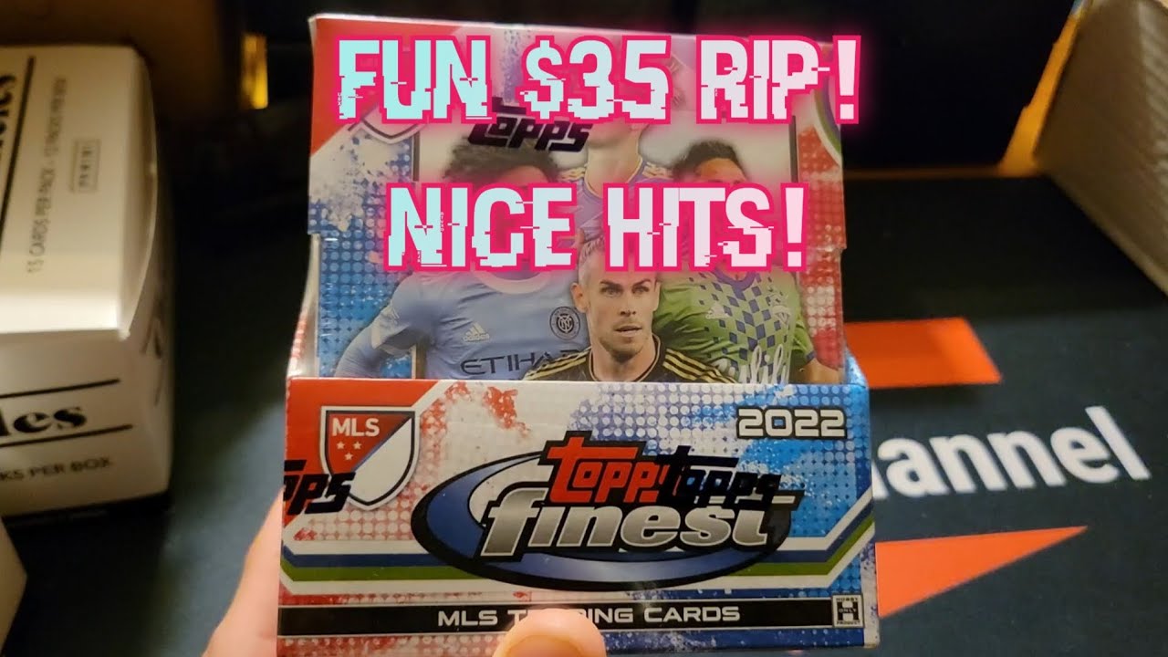 2022 Topps Finest MLS - $35 Hobby Box - Fun Rip