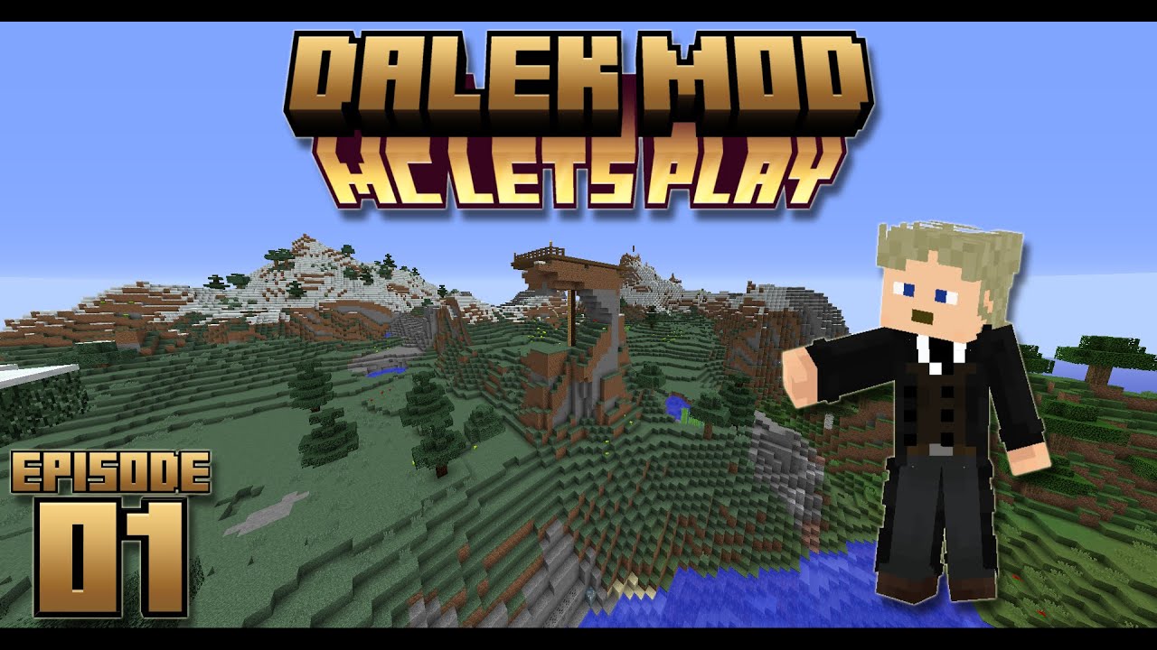 Dalek Mod 1.12.2 Lets play | Episode 1: New Earth